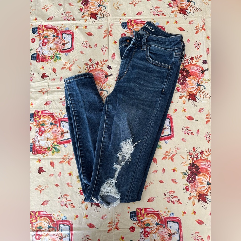 American Eagle Hi-Rise Jegging Super Stretch X 2